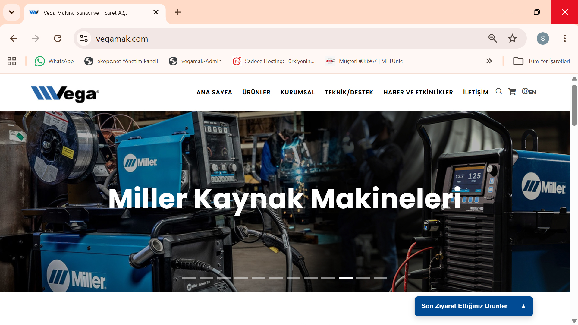 vegamak.com - Kurumsal Web Sitesi