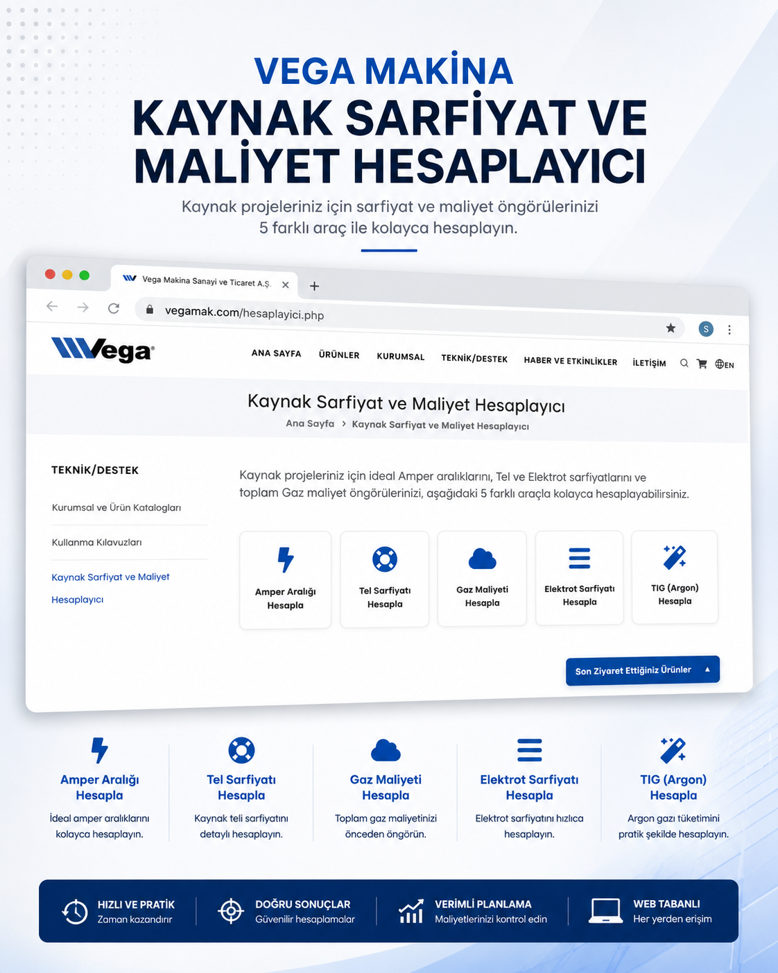 Kaynak Sarfiyat ve Maliyet Hesaplayıcı